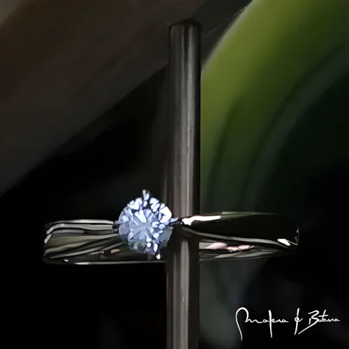 anillos de Compromiso  modelo 006