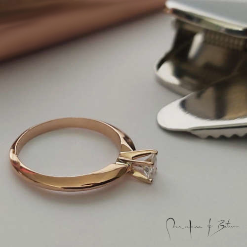 anillos de Compromiso  modelo 063