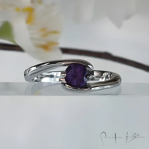 anillos de Compromiso  modelo 083