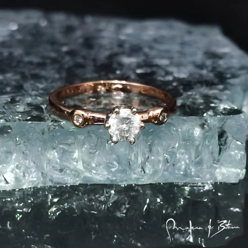 anillos de Compromiso  modelo 085