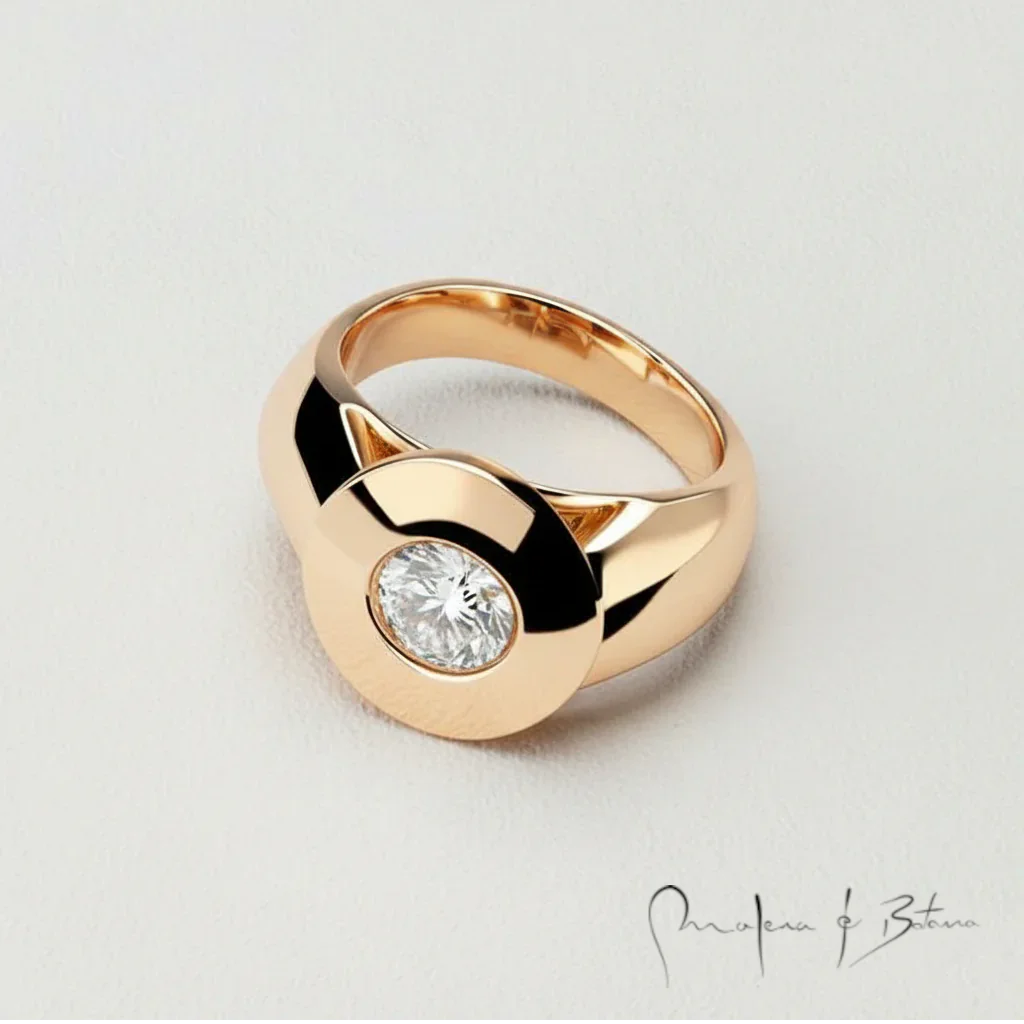 anillos de Compromiso  modelo A25015