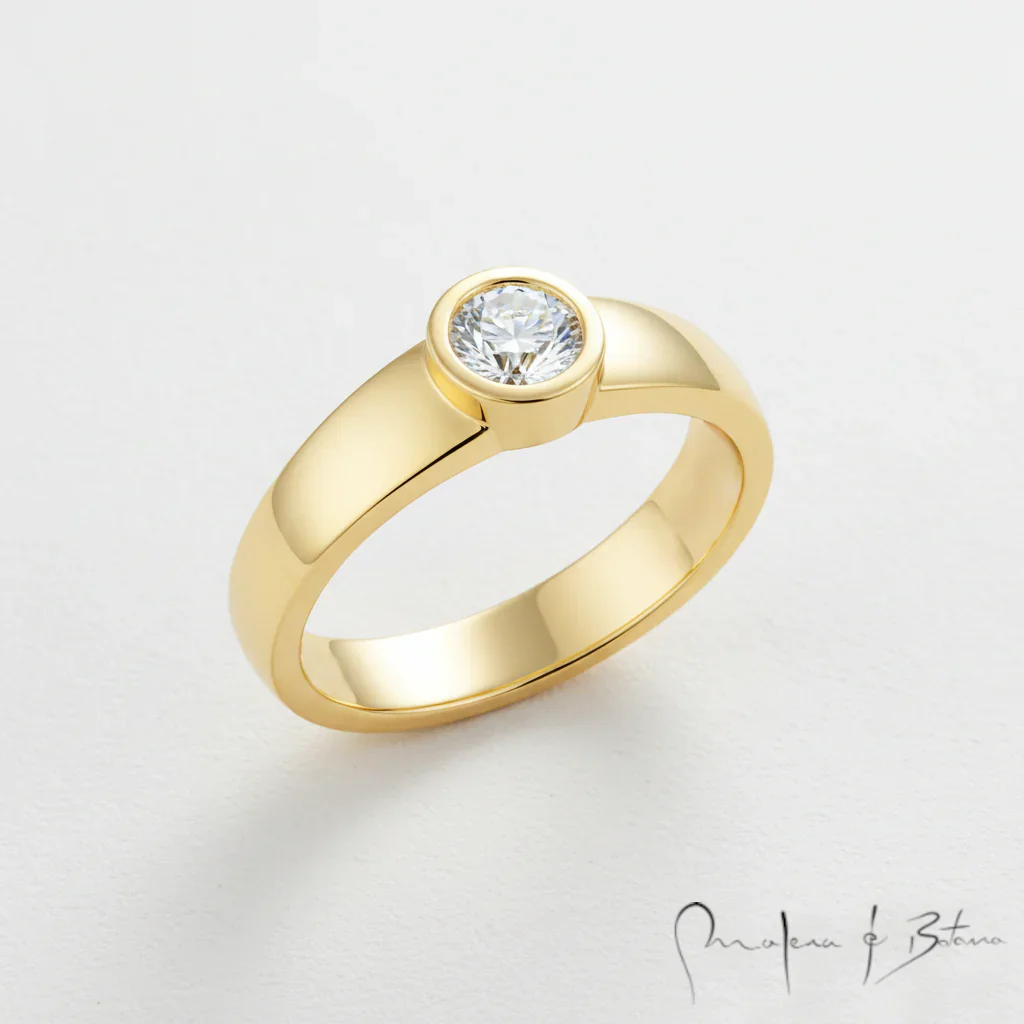 anillos de Compromiso  modelo b25022