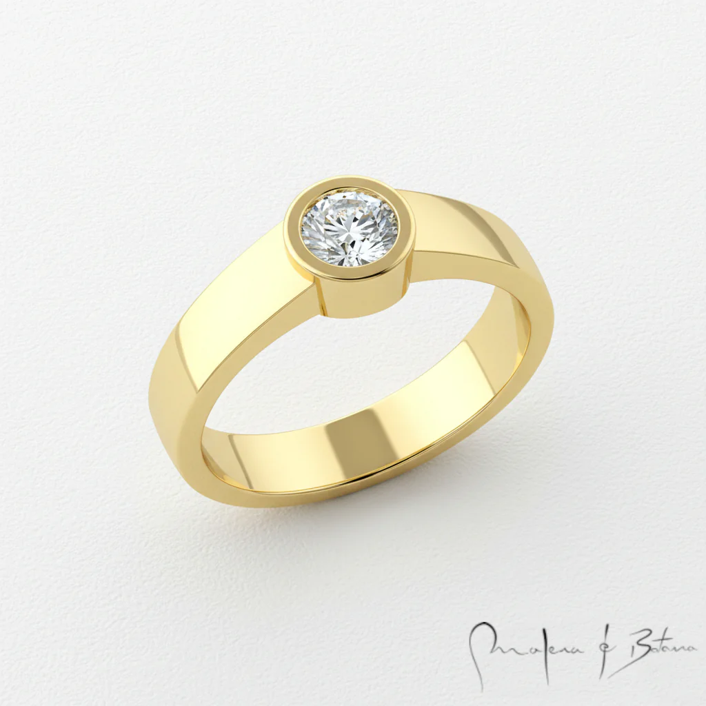 anillos de Compromiso  modelo b25024