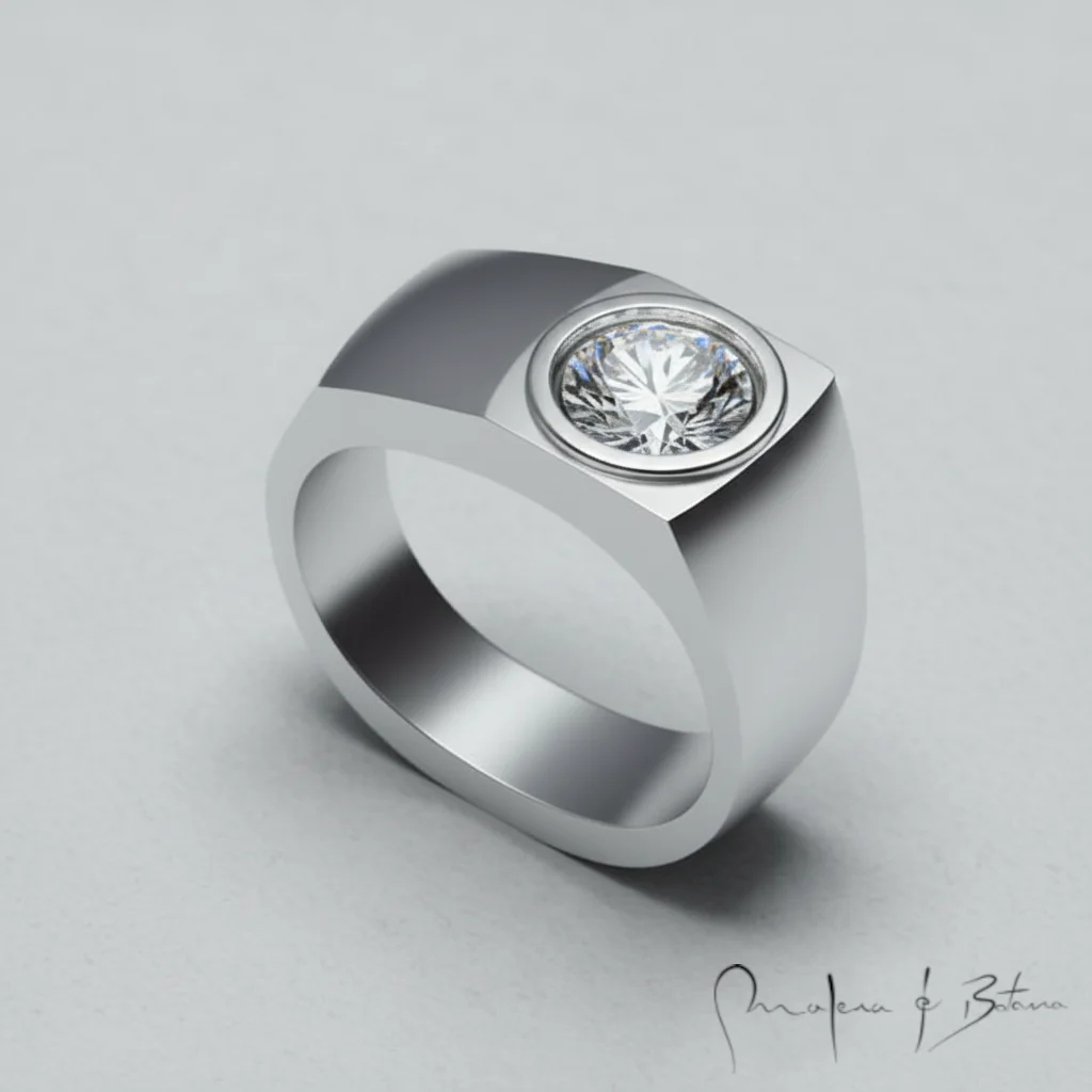 anillos de Compromiso  modelo b25027