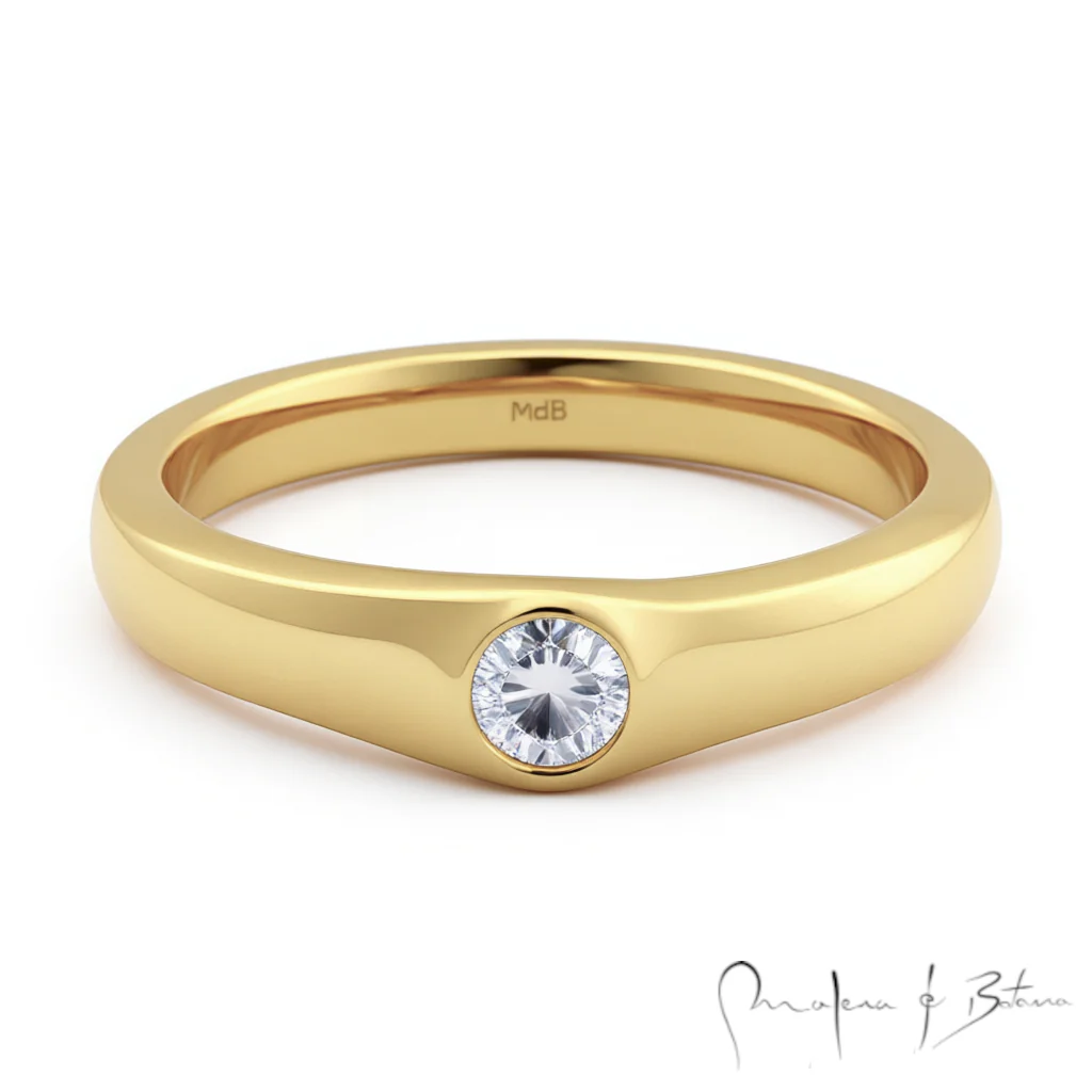 anillos de Compromiso  modelo b25040