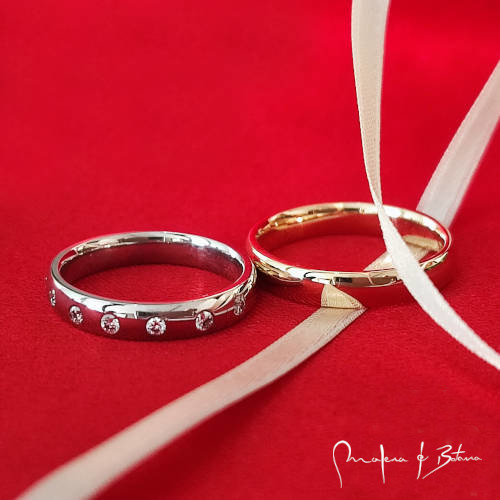 anillos de Matrimonio  modelo 058