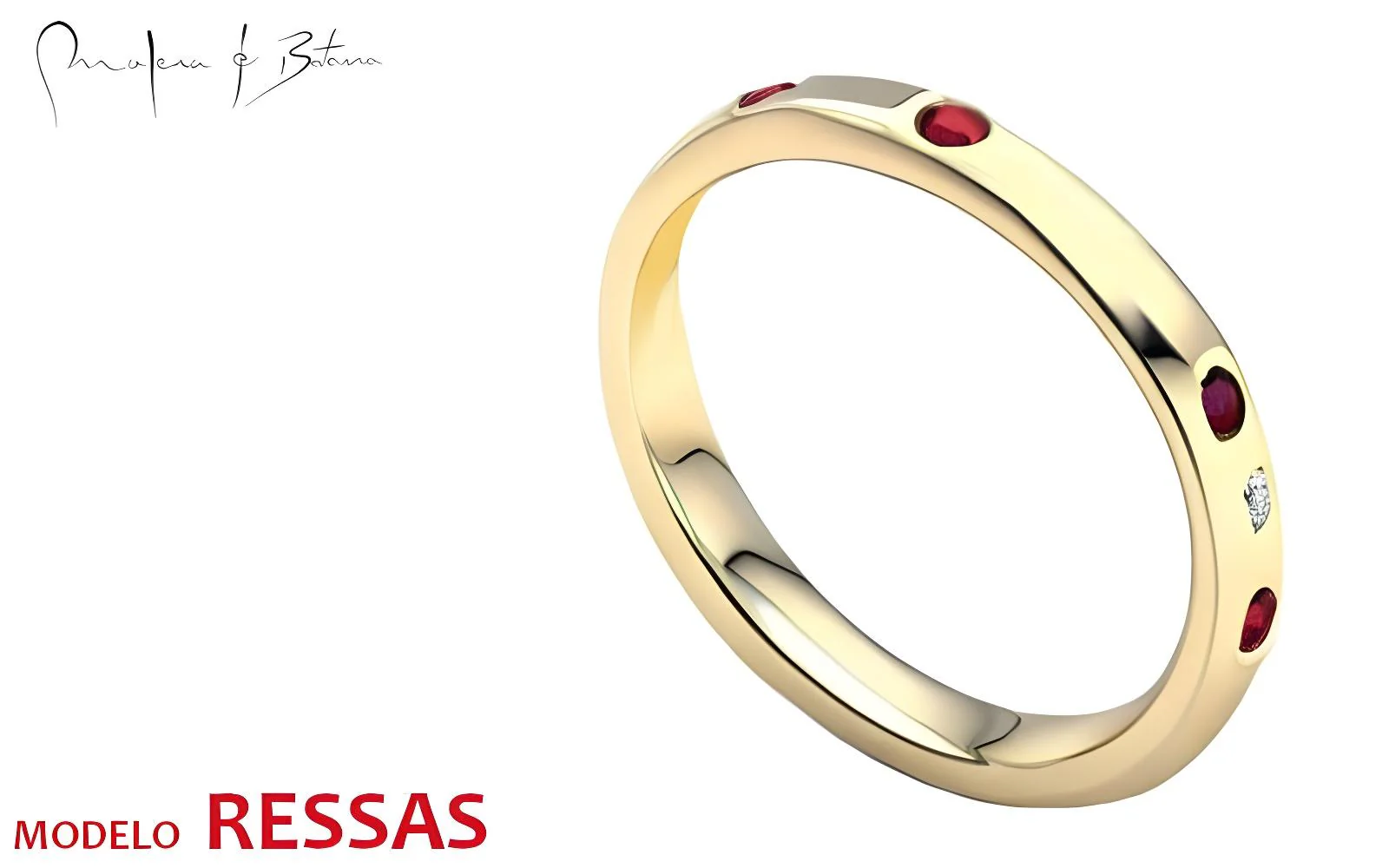 anillo  modelo ressas