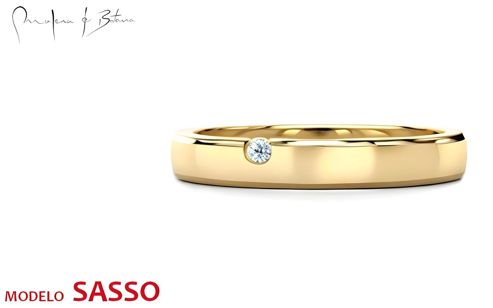 anillo  modelo SASSO