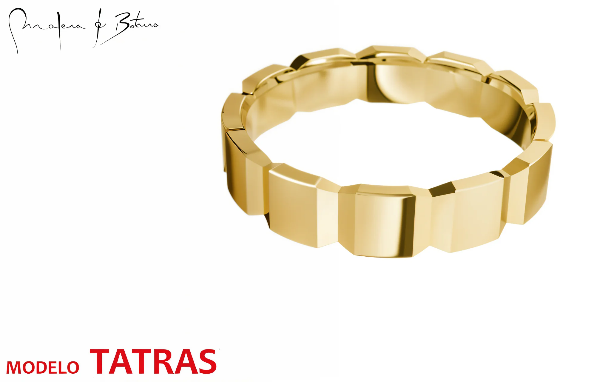 anillo  modelo TATRAS