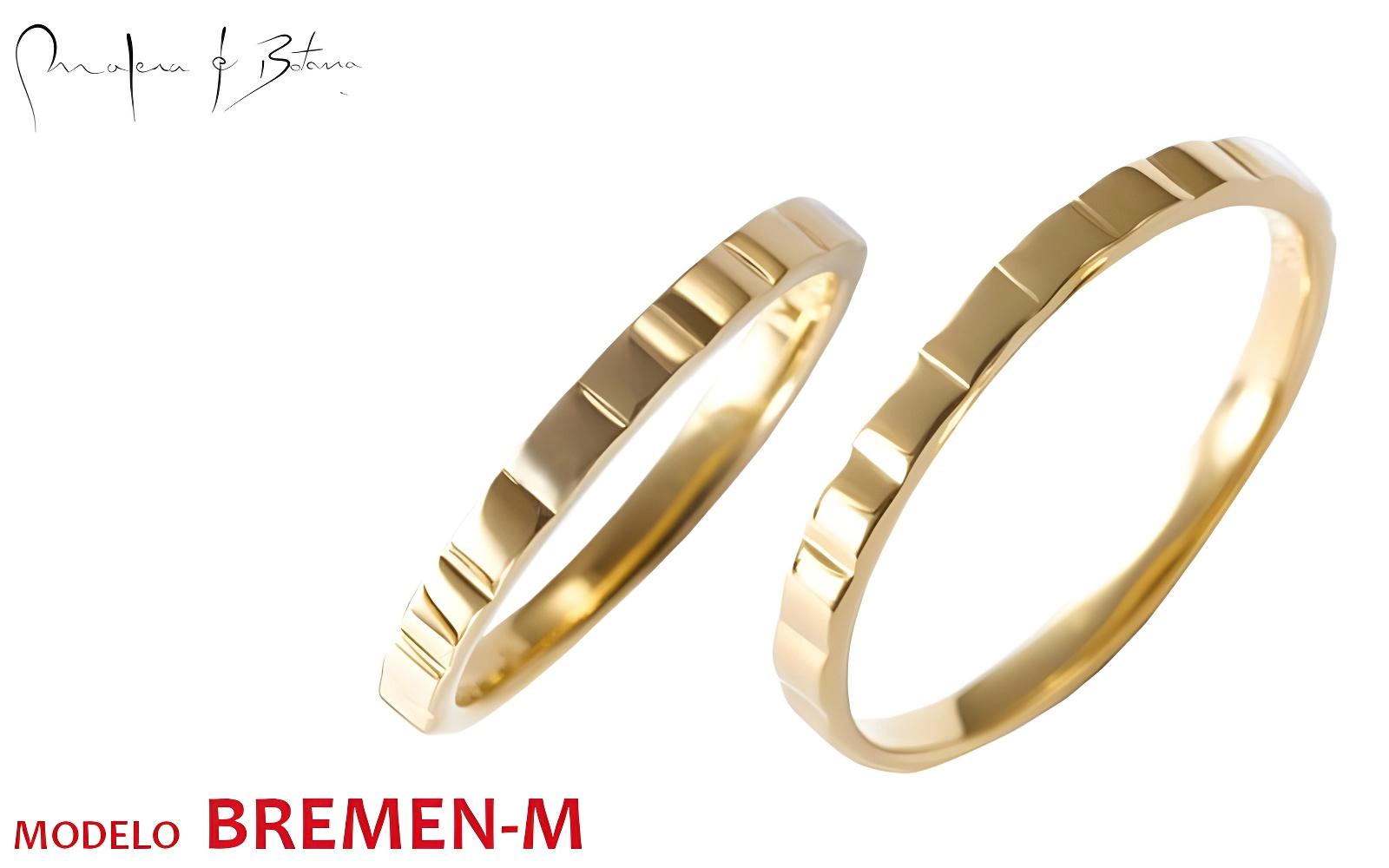 anillos de matrimonio  modelo bremen-m 