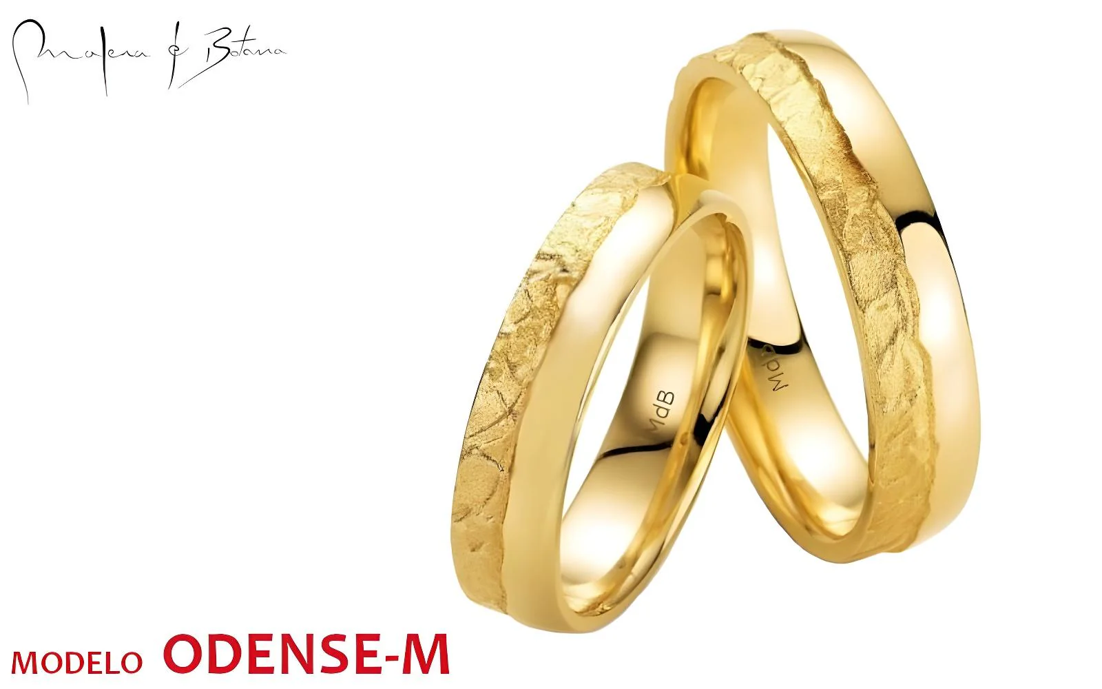 anillos de matrimonio  modelo odense-m