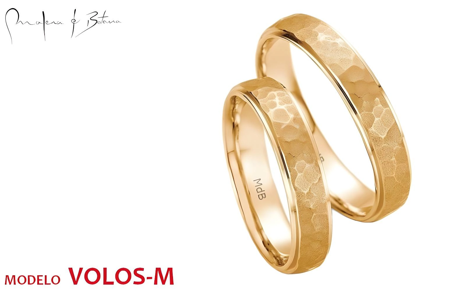 anillos de matrimonio  modelo volos-m