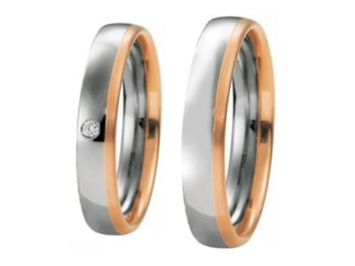 anillos de Matrimonio modelo asahi