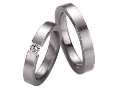 anillos de matrimonio modelo atica
