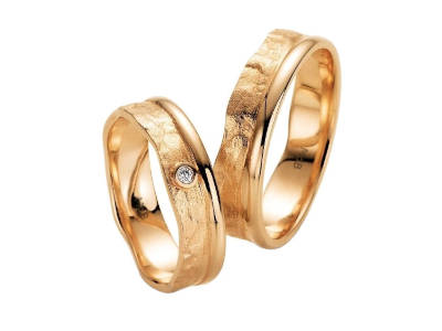 anillos de matrimonio  modelo hron
