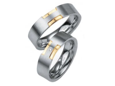 anillos de matrimonio  modelo paralel