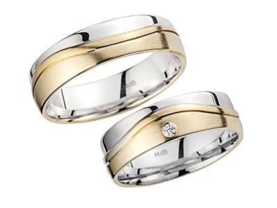 anillos de Matrimonio modelo persia