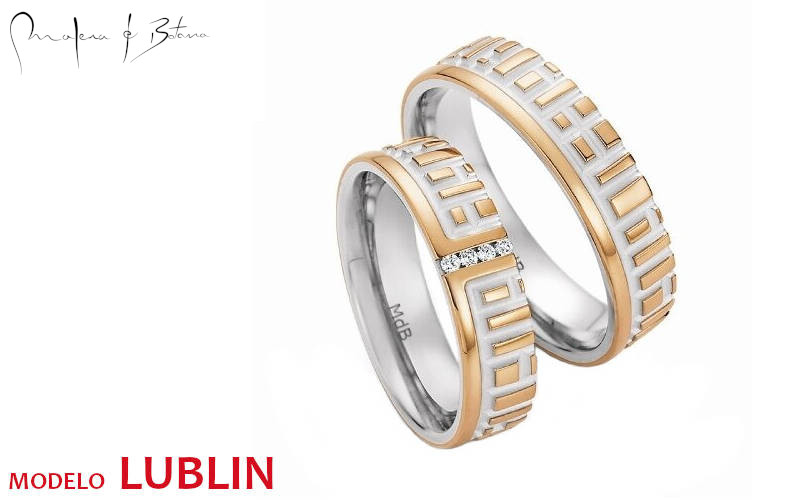 anillos de matrimonio  modelo lublin