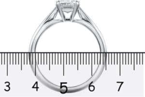 ¿Cómo saber la talla de un anillo de Compromiso?