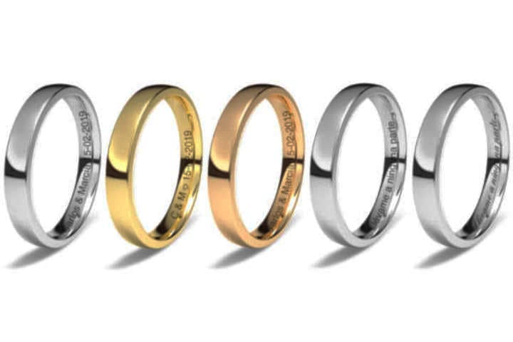 Tips para inscripciones en los anillos de matrimonio